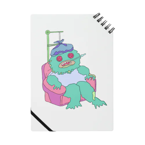 depressed yeti (cold) Notebook