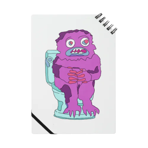 depressed yeti (stomachache) Notebook