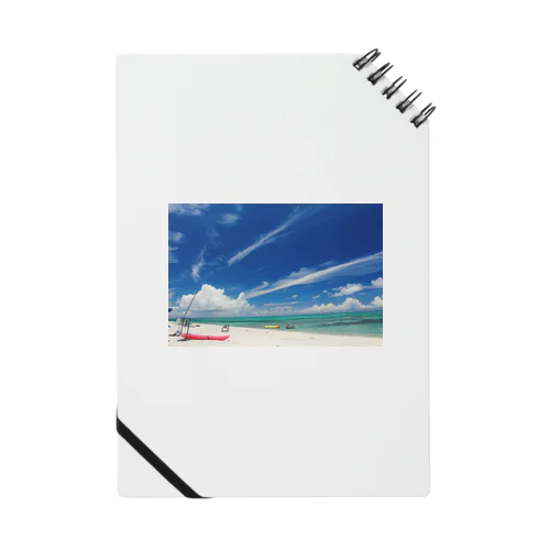 白い砂浜とビーチ Notebook