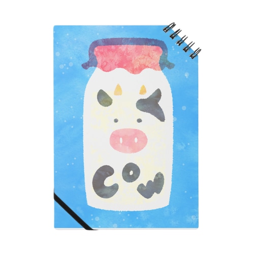 牛乳瓶になったうしくん Notebook