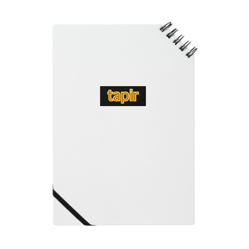 tapir Notebook