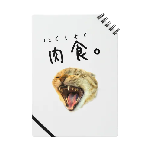 肉食。 Notebook