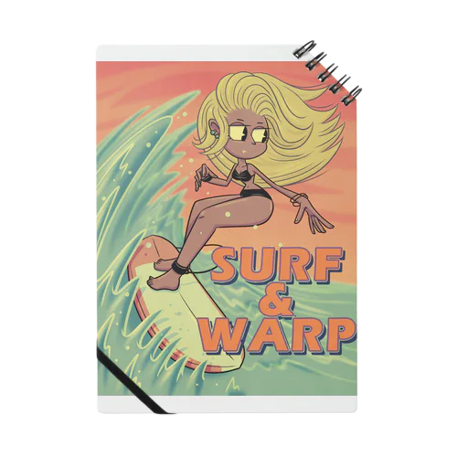 "SURF & WARP" Notebook