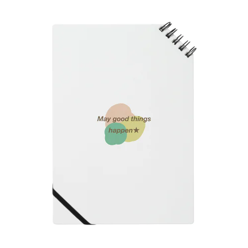 May good things happen★ Notebook