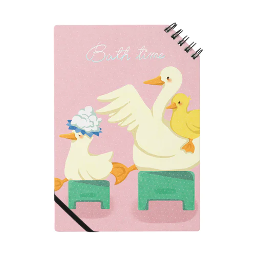 アヒルさんのbath time Notebook