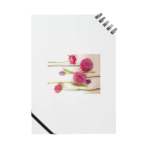 pink flowers  Notebook