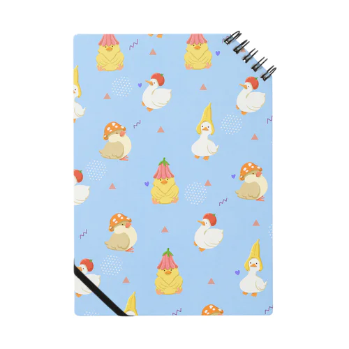 ヘンテコbird ブルー Notebook