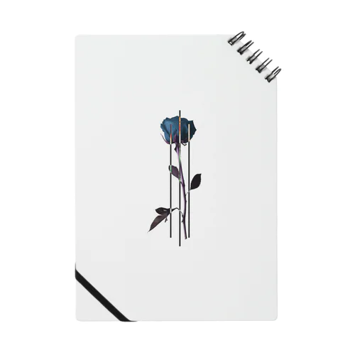 Blue rose Notebook