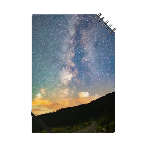 ニセコパノラマラインの天の川 Notebook