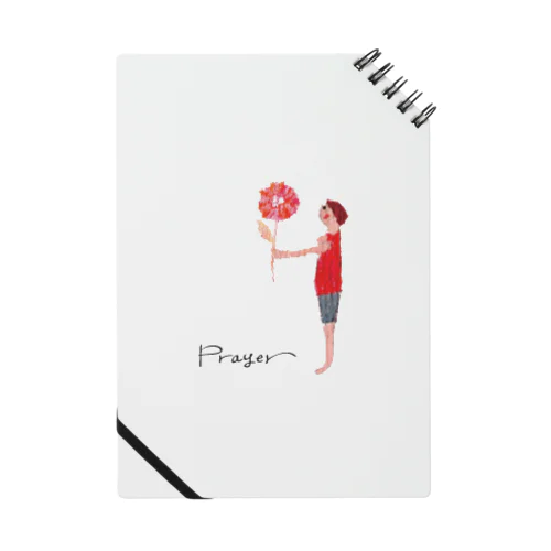 「Prayer」花と少年 Notebook