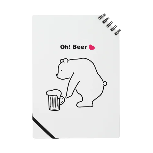 Beerを拾ったBear Notebook