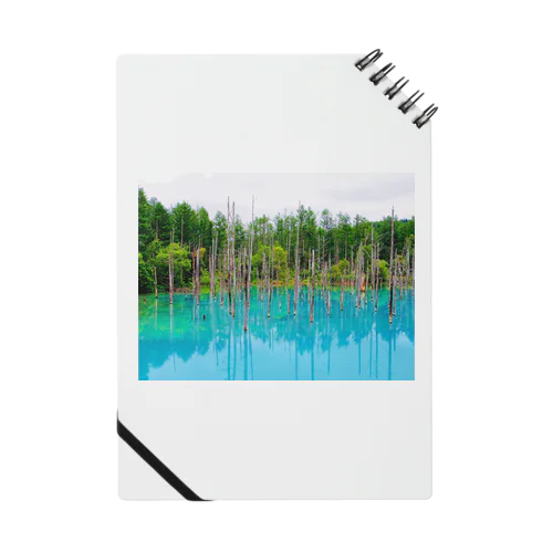 北海道　美瑛　青い池 Notebook