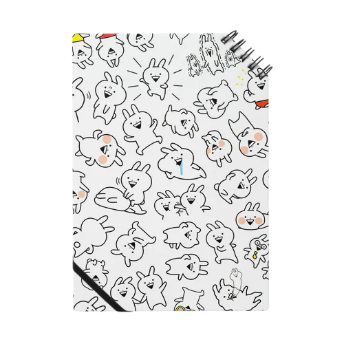 うさぎゅーんがいっぱい！ Notebook