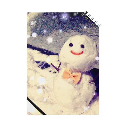 雪だるまのタカシくん。 ノート