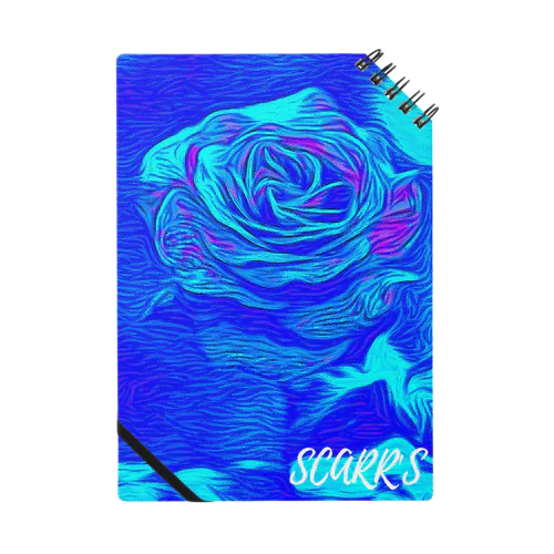 青くなりたい薔薇 Notebook