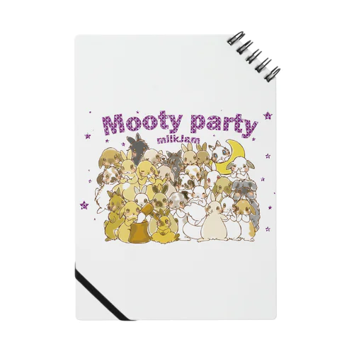 ★Mooty party★ Notebook