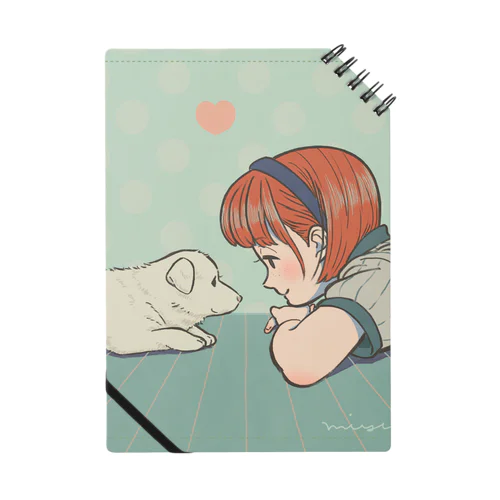 子犬と女の子 Notebook
