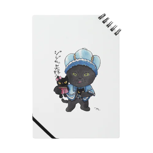 ジジちゃん大好き🐈‍⬛🌼 Notebook