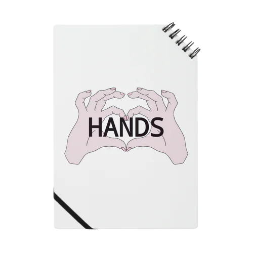 HANDS(HEART) Notebook