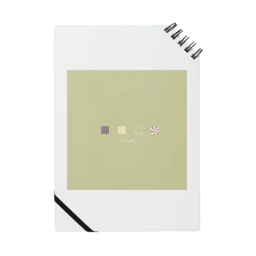 koro koro Candy-Sweet Green Notebook