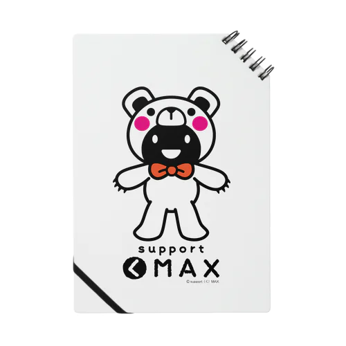 support(く)MAX whole body Notebook