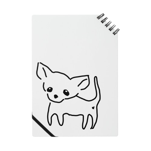 ゆるチワワ（クリア） Notebook