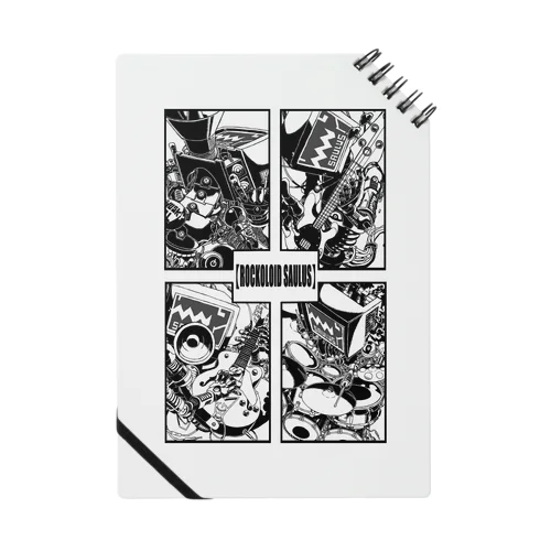 【ROCKOLOID SAULUS】4-piece band edition Notebook