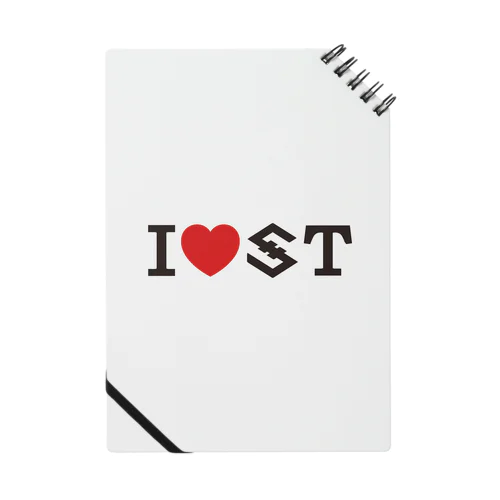 I love IOST（横型） Notebook