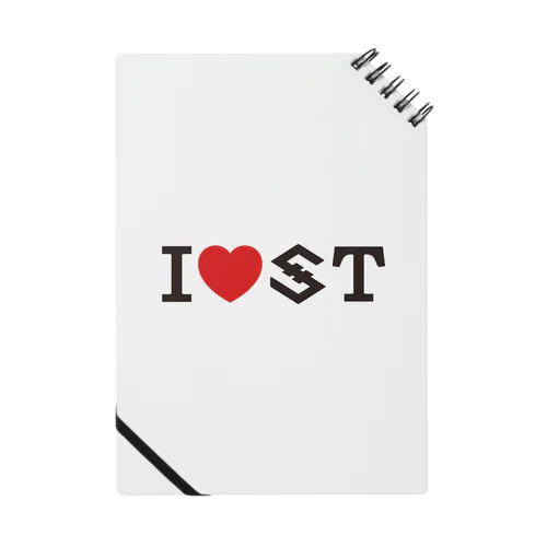 I love IOST（横型） ノート