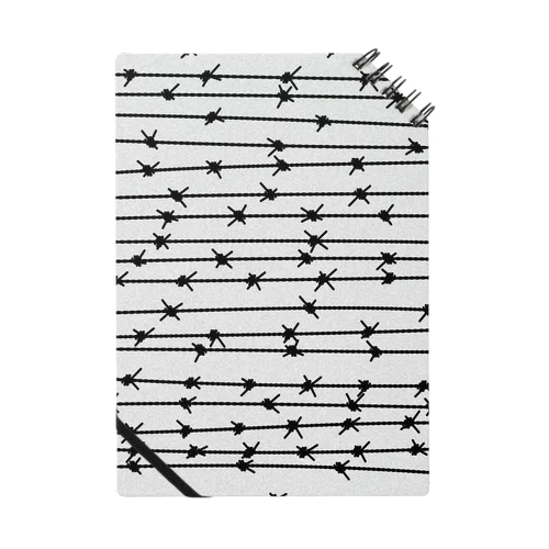 Barbed wire Notebook