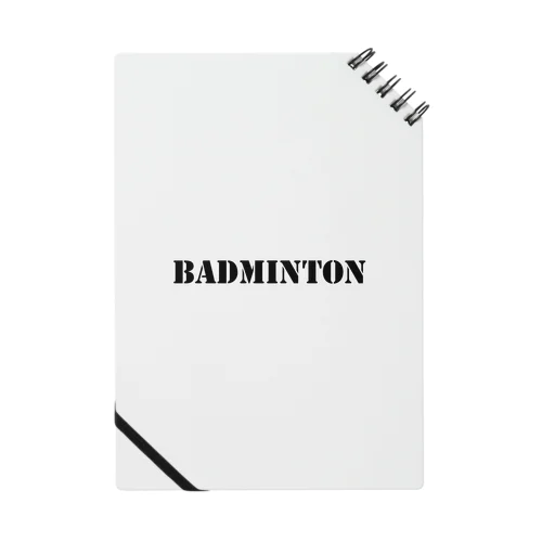 Badminton/バドミントン Notebook