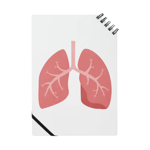 人体のなぞ。ピカピカピンクの肺。 ノート