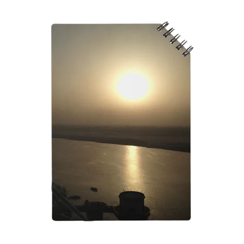 Rising sun at The Ganges ノート