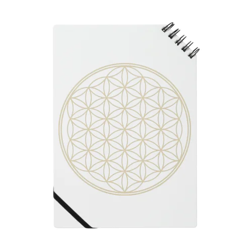 神聖幾何学 フラワーオブライフ Notebook