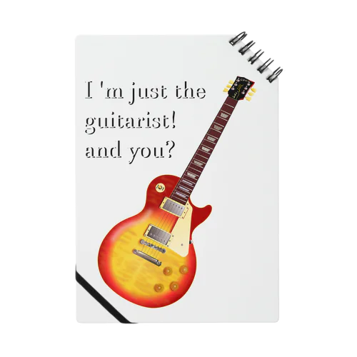 I'M JUST THE GUITARIST! LP h.t. Notebook