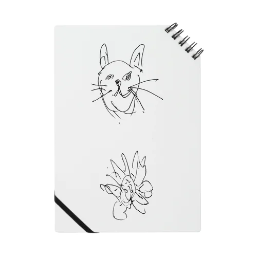 ねこさんが描いた猫　3 Notebook