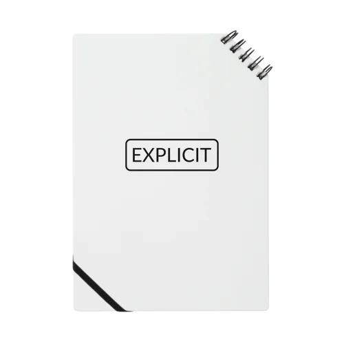 露骨な [Explicit] -Label- ノート