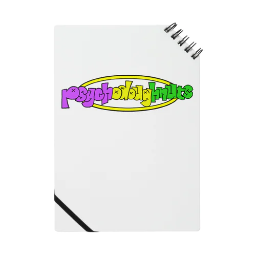 【psychodoughnuts】ロゴ Notebook