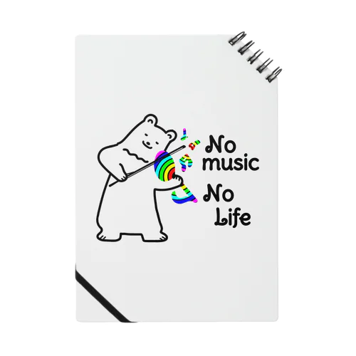NoMusic NoLife Notebook