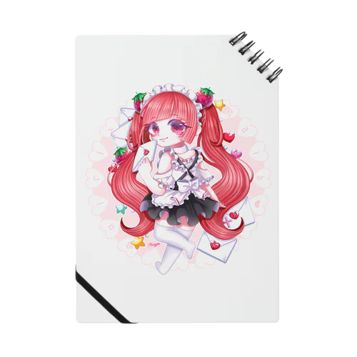 Suicide Maid ミニキャラ赤色❤️ Notebook