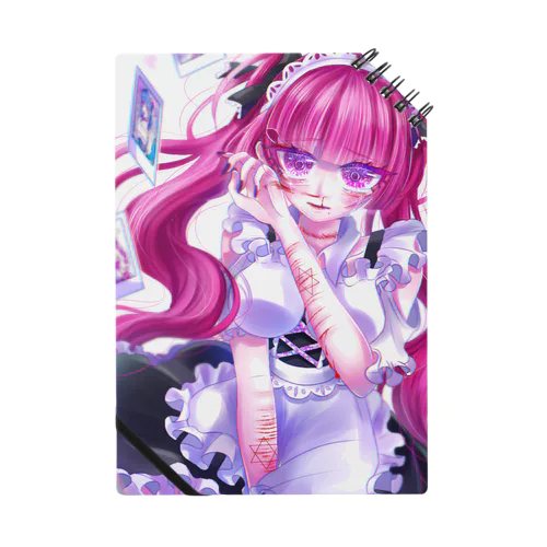 Suicide Maid ピンク色💗 ノート