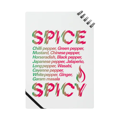 SPICE SPICY（Chili） Notebook