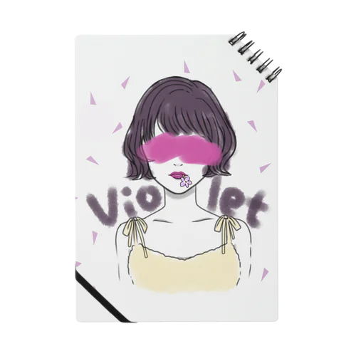 Violet girl Notebook