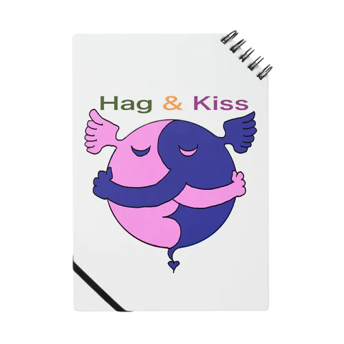 Hag & kiss(ハグ＆キス) Notebook