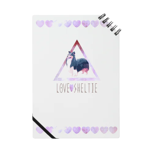 LOVE♡ SHELTIE Notebook