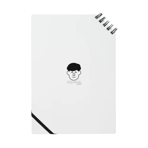 シンプル落合グッズ（無職） Notebook