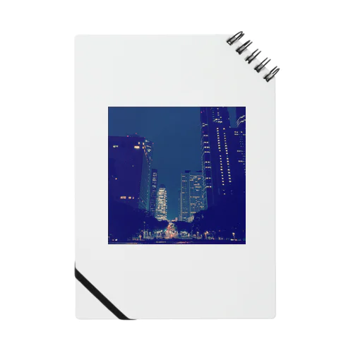 Shinjyuku-blue (park ver.) Notebook