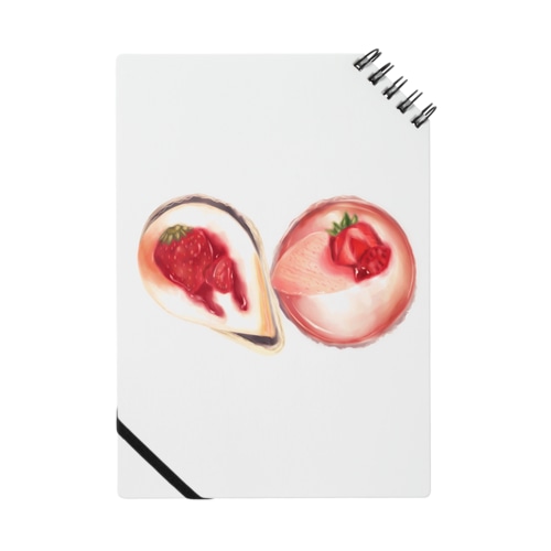 ★ケーキ2種★苺ショート&苺ムース Notebook