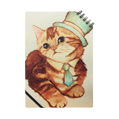 紳士オシャレな猫 Notebook