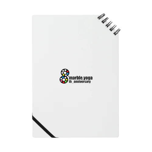 8'marble.yoga 8th Anniversary Notebook